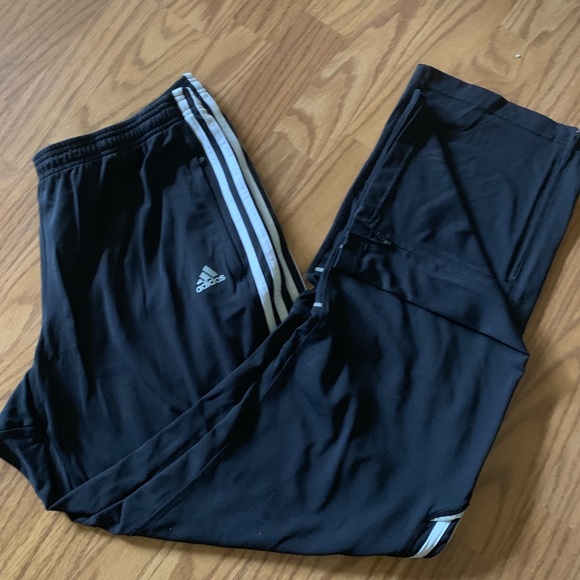 Black adidas track pants - Picture 3 of 4